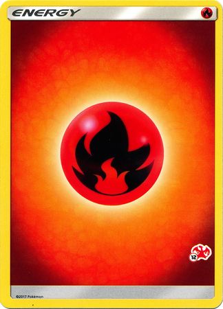 Fire Energy (Charizard Stamp #12) [Battle Academy 2020] | Silver Goblin
