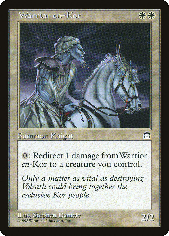 Warrior en-Kor [Stronghold] | Silver Goblin