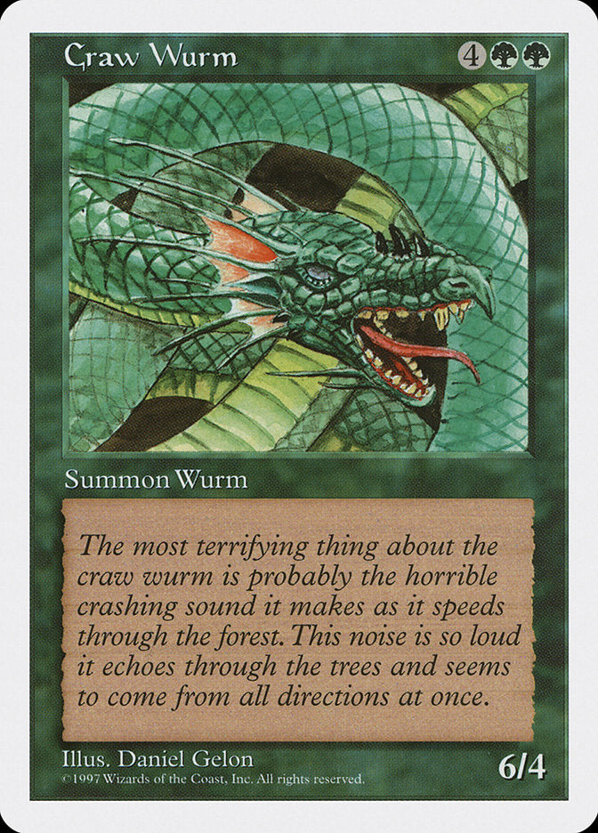Craw Wurm [Fifth Edition] | Silver Goblin