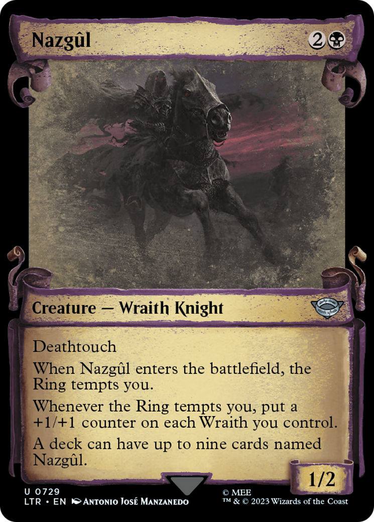 Nazgul (0729) [The Lord of the Rings: Tales of Middle-Earth Showcase Scrolls] | Silver Goblin