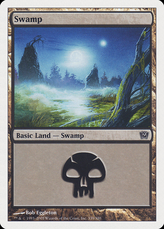 Swamp (339) [Ninth Edition] | Silver Goblin