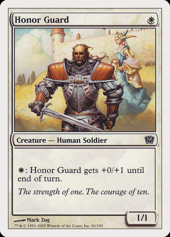 Honor Guard [Ninth Edition] | Silver Goblin
