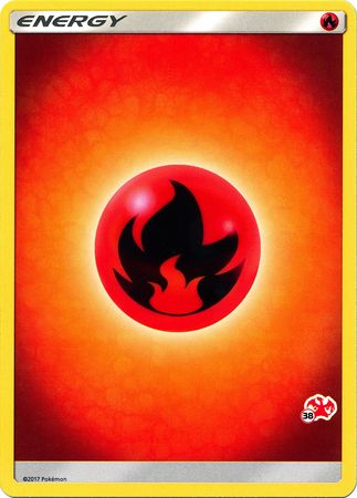 Fire Energy (Charizard Stamp #38) [Battle Academy 2020] | Silver Goblin