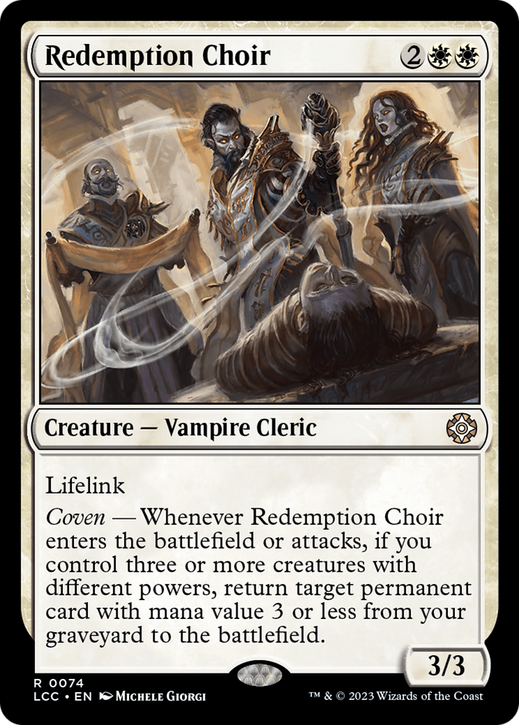 Redemption Choir [The Lost Caverns of Ixalan Commander] | Silver Goblin