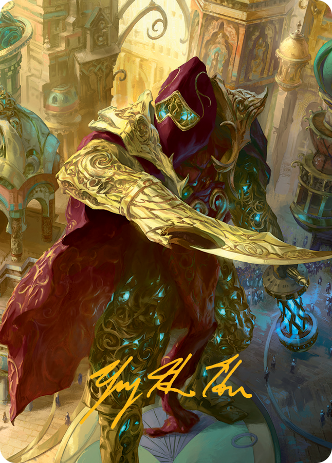 Baral, Chief of Compliance Art Card (Gold-Stamped Signature) [March of the Machine Art Series] | Silver Goblin