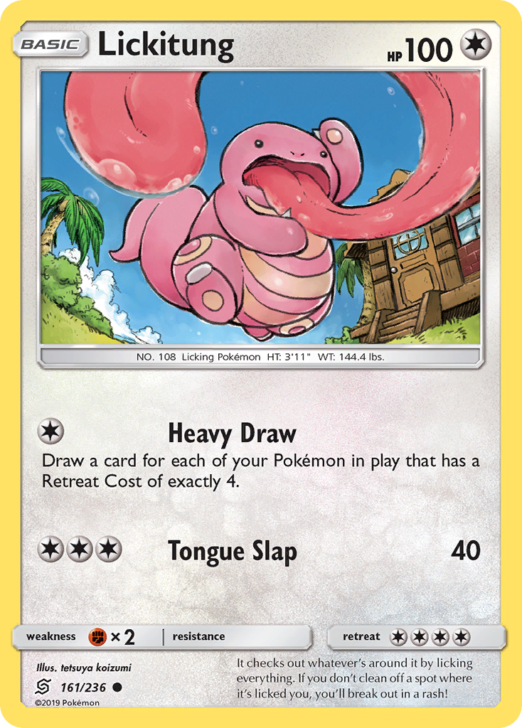 Lickitung (161/236) [Sun & Moon: Unified Minds] | Silver Goblin