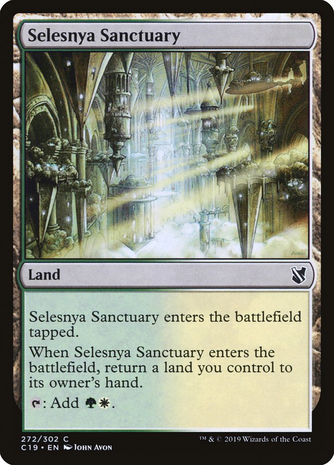 Selesnya Sanctuary [Commander 2019] | Silver Goblin