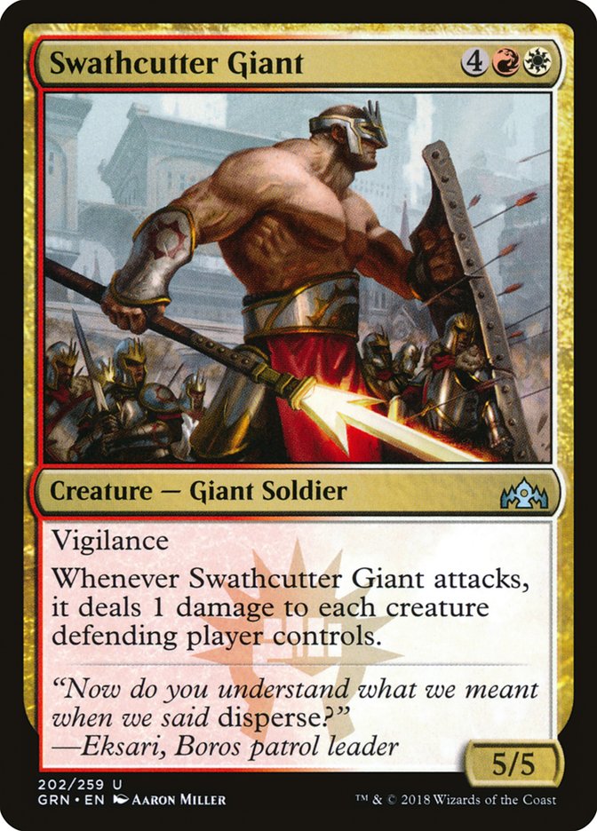 Swathcutter Giant [Guilds of Ravnica] | Silver Goblin