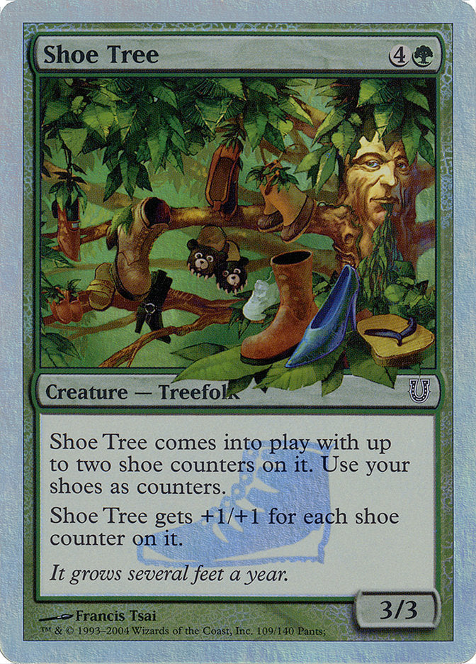 Shoe Tree (Alternate Foil) [Unhinged] | Silver Goblin