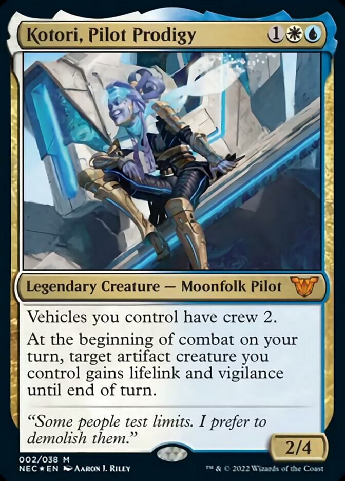 Kotori, Pilot Prodigy [Kamigawa: Neon Dynasty Commander] | Silver Goblin