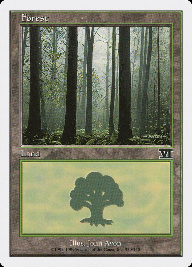 Forest (350) [Classic Sixth Edition] | Silver Goblin