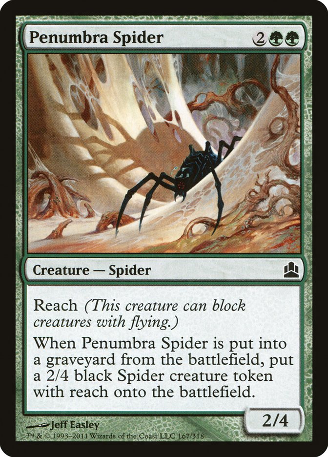 Penumbra Spider [Commander 2011] | Silver Goblin