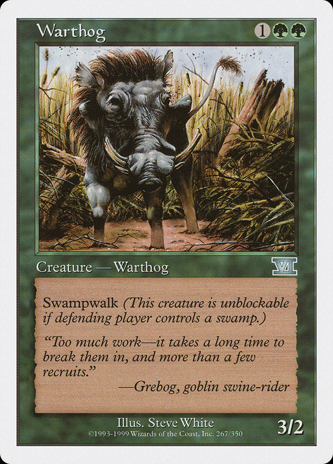 Warthog [Classic Sixth Edition] | Silver Goblin