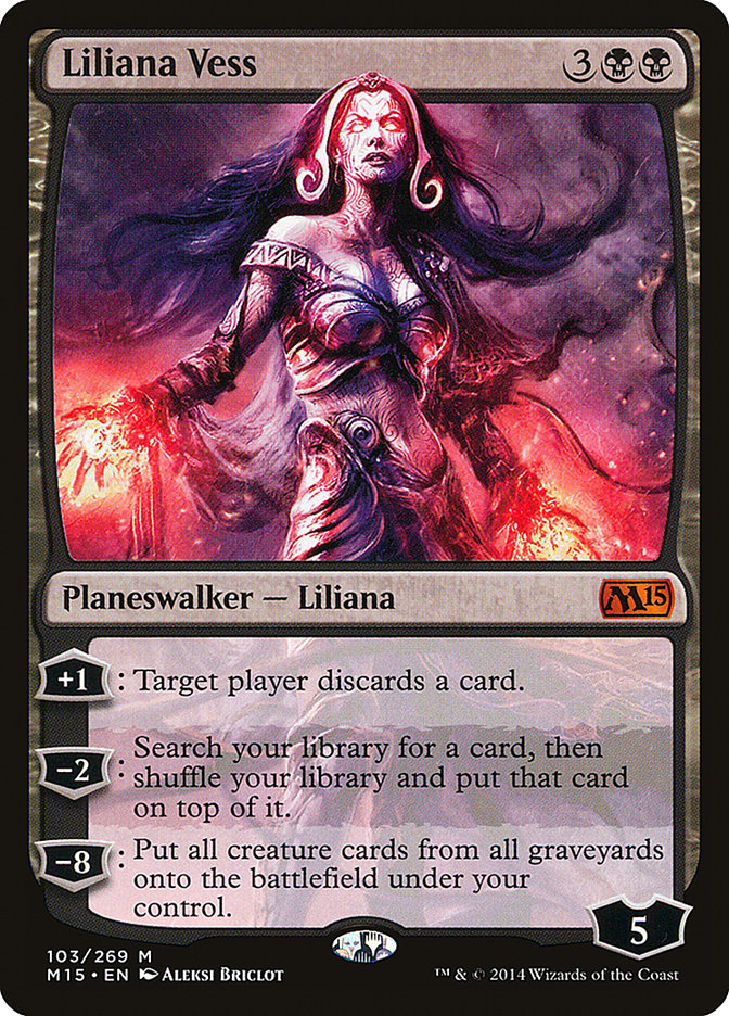 Liliana Vess [Magic 2015] | Silver Goblin