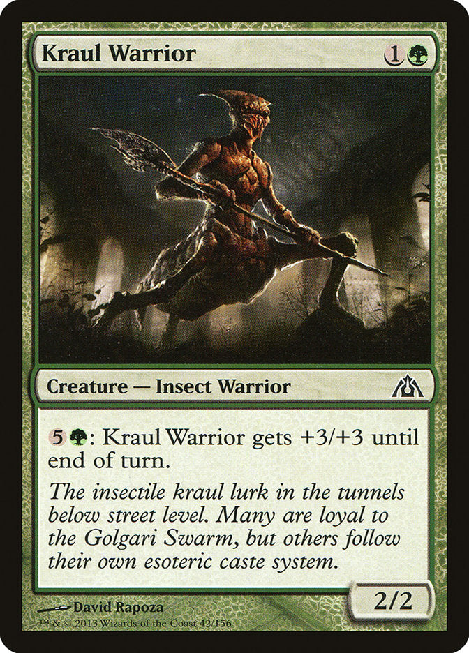 Kraul Warrior [Dragon's Maze] | Silver Goblin