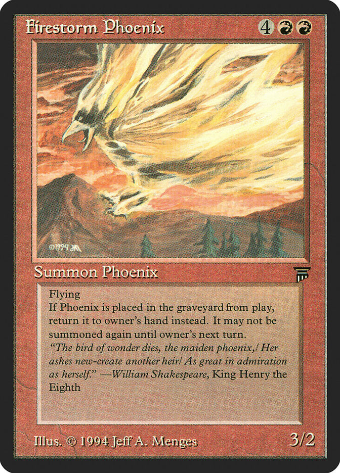 Firestorm Phoenix [Legends] | Silver Goblin