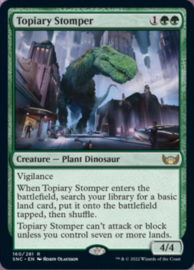 Topiary Stomper [Streets of New Capenna] | Silver Goblin