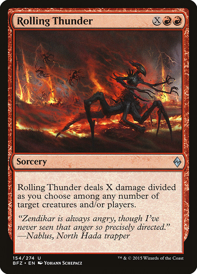 Rolling Thunder [Battle for Zendikar] | Silver Goblin