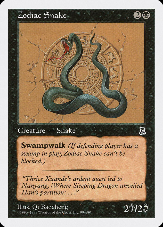 Zodiac Snake [Portal Three Kingdoms] | Silver Goblin