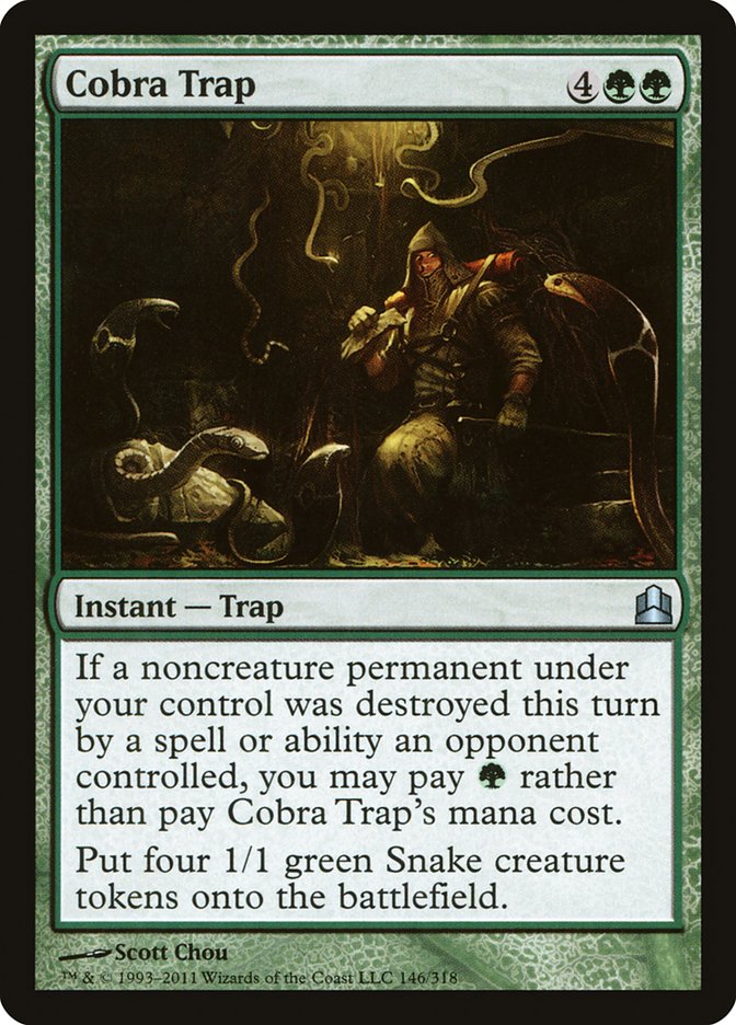 Cobra Trap [Commander 2011] | Silver Goblin