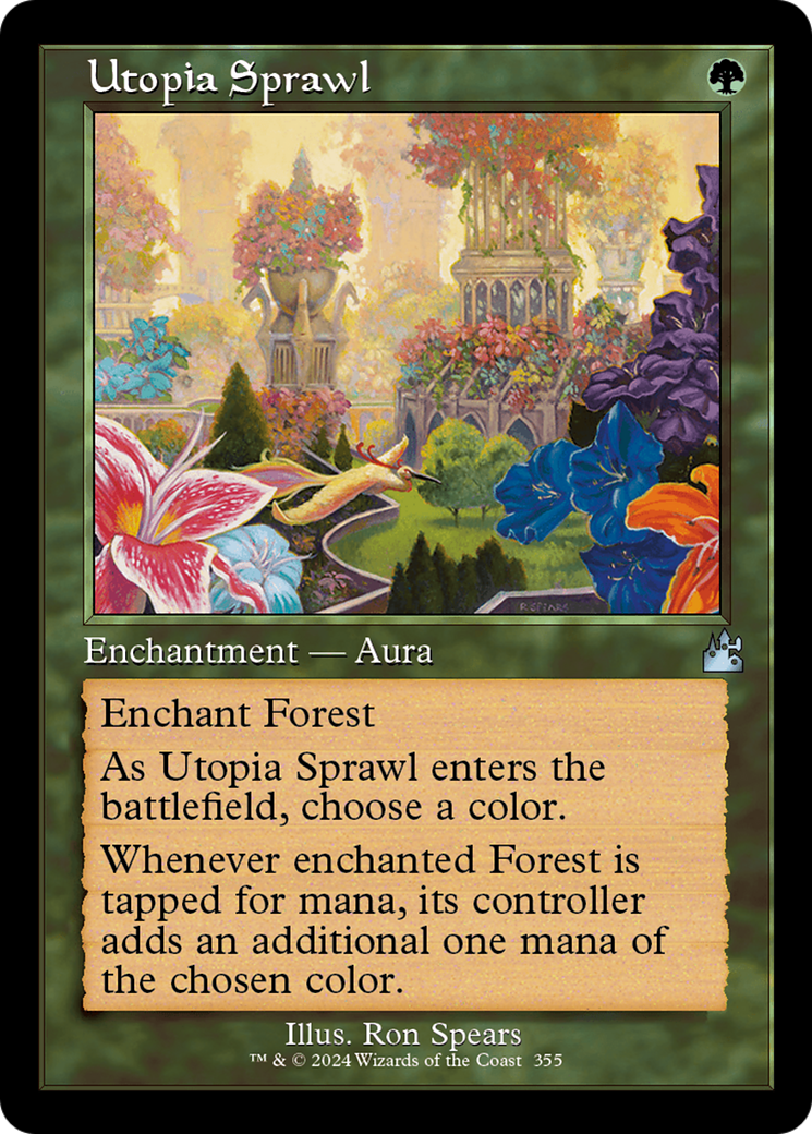 Utopia Sprawl (Retro Frame) [Ravnica Remastered] | Silver Goblin