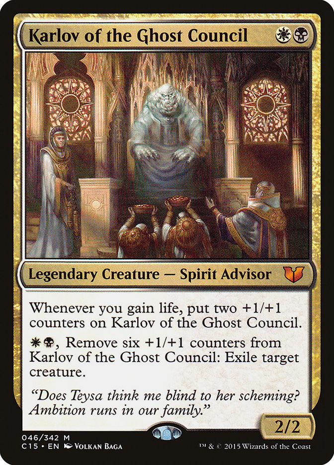 Karlov of the Ghost Council [Commander 2015] | Silver Goblin