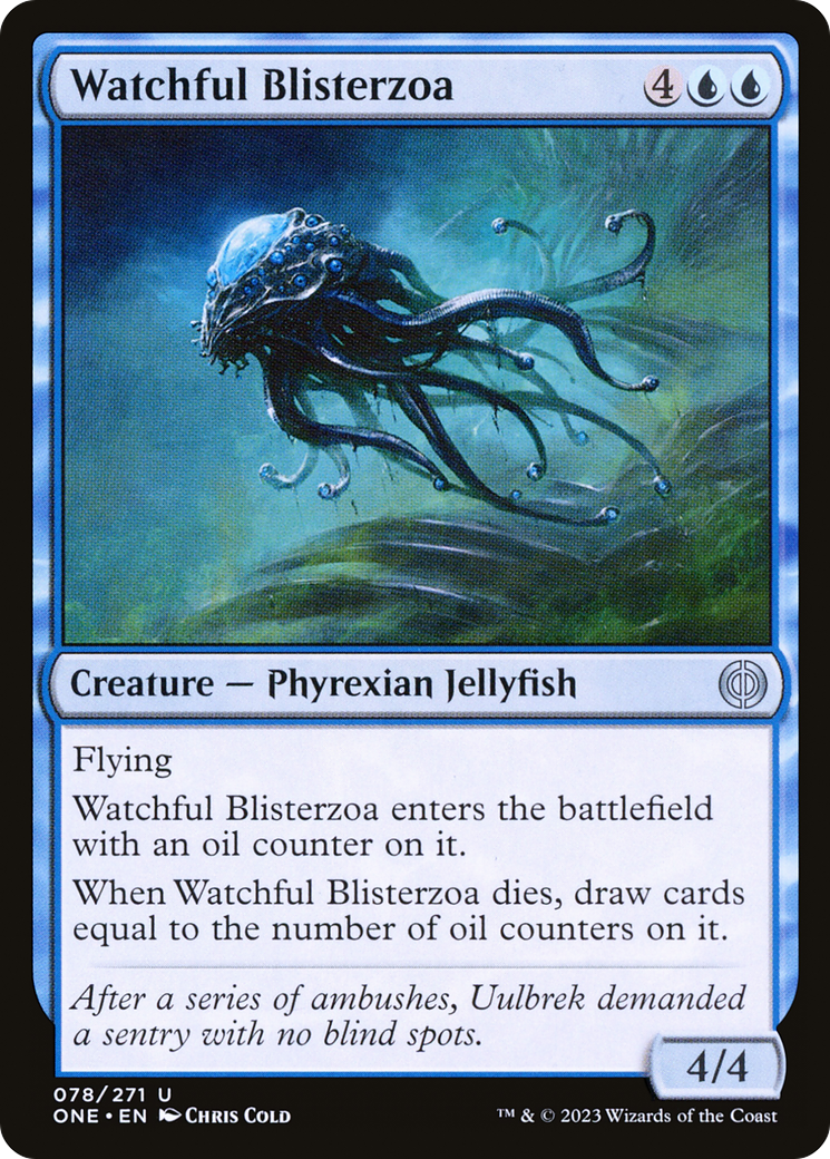 Watchful Blisterzoa [Phyrexia: All Will Be One] | Silver Goblin