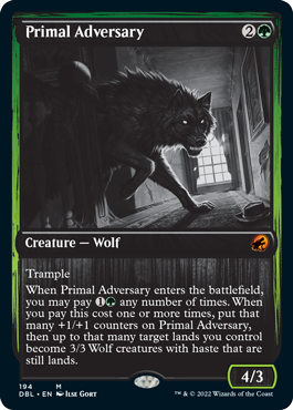 Primal Adversary [Innistrad: Double Feature] | Silver Goblin