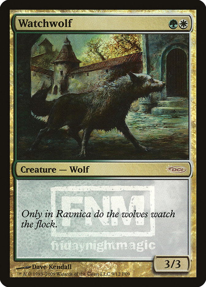 Watchwolf [Friday Night Magic 2009] | Silver Goblin