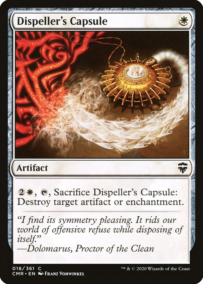 Dispeller's Capsule [Commander Legends] | Silver Goblin