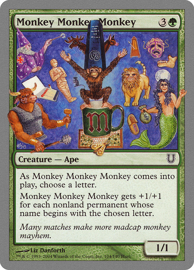 Monkey Monkey Monkey [Unhinged] | Silver Goblin