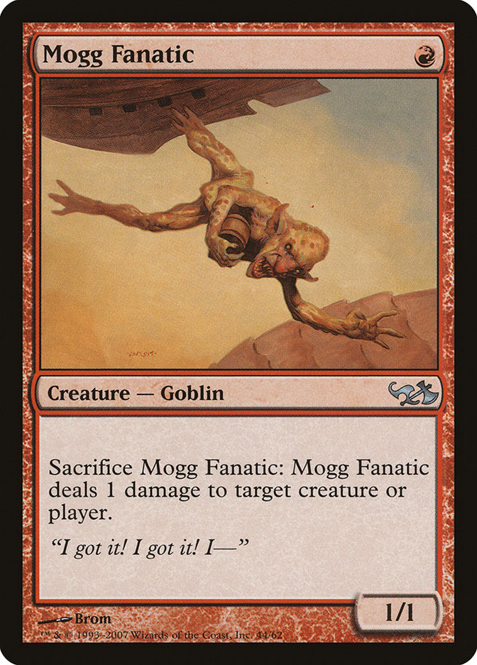 Mogg Fanatic [Duel Decks: Elves vs. Goblins] | Silver Goblin