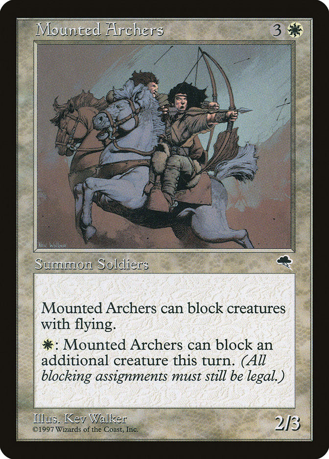Mounted Archers [Tempest] | Silver Goblin