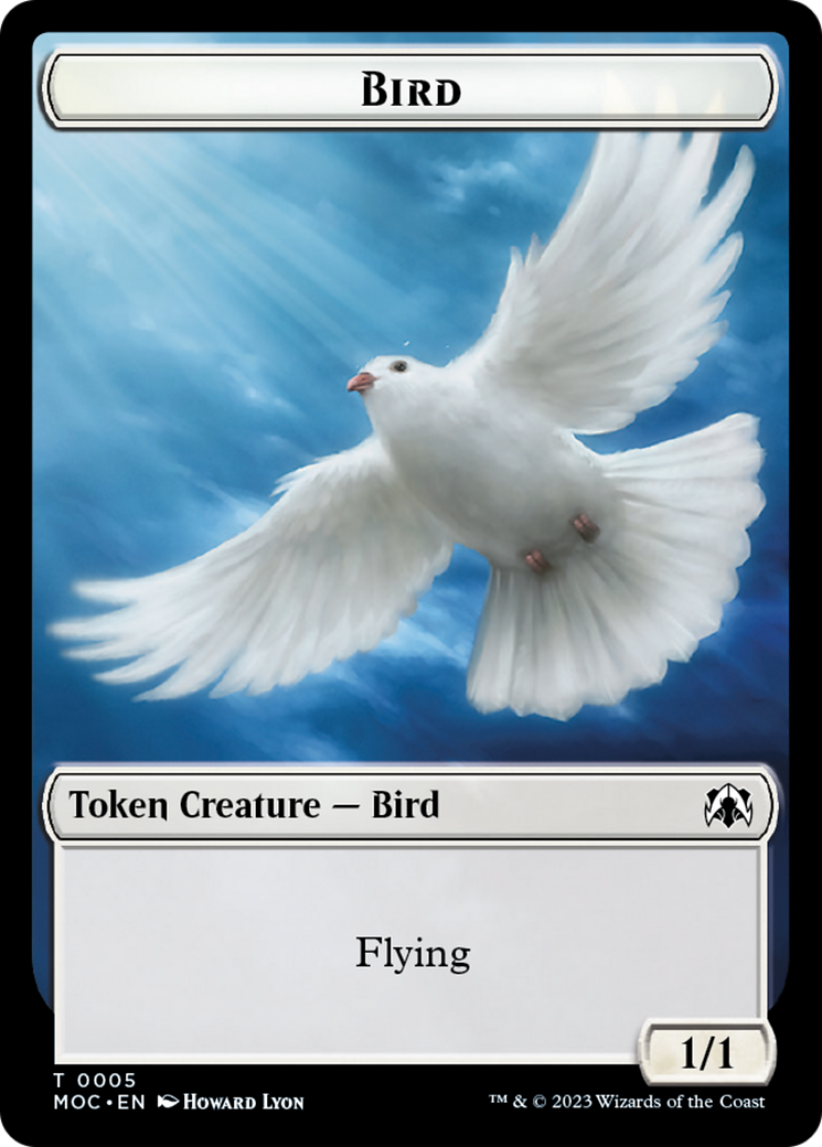 Bird // Kobolds of Kher Keep Double-Sided Token [March of the Machine Commander Tokens] | Silver Goblin