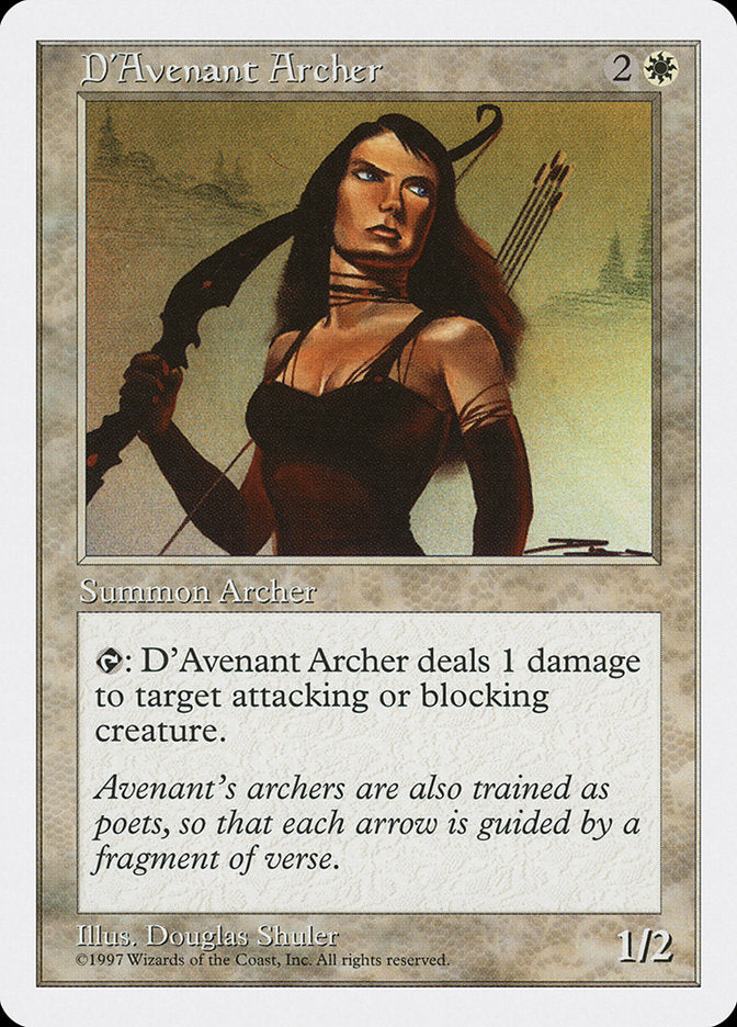 D'Avenant Archer [Fifth Edition] | Silver Goblin