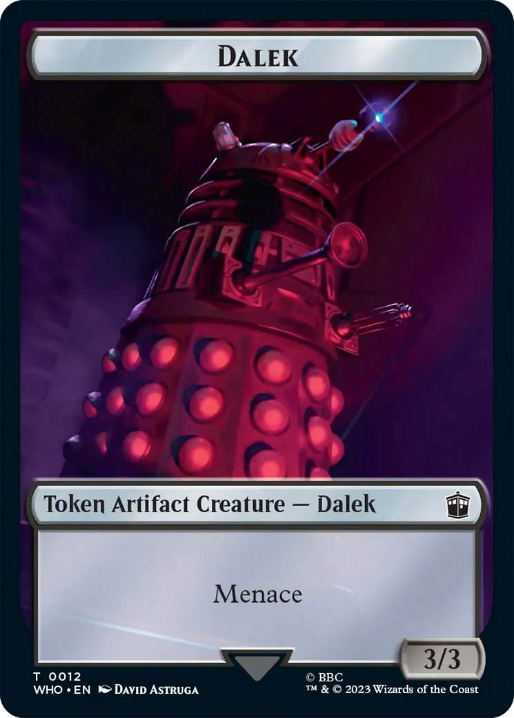 Dalek Token [Doctor Who Tokens] | Silver Goblin