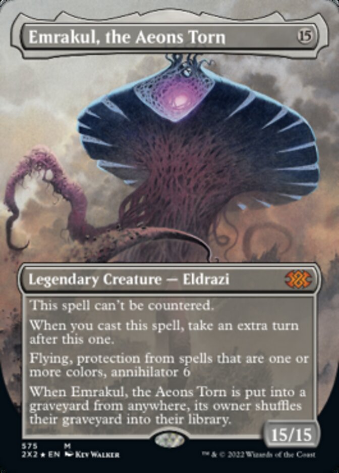 Emrakul, the Aeons Torn (Textured Foil) [Double Masters 2022] | Silver Goblin