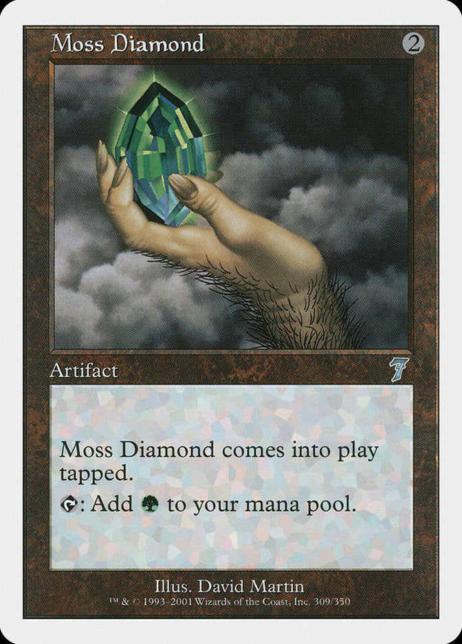 Moss Diamond [Seventh Edition] | Silver Goblin