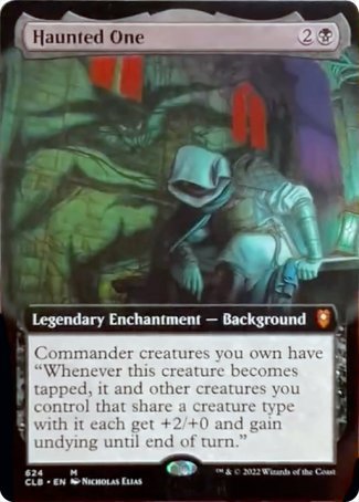 Haunted One (Extended Art) [Commander Legends: Battle for Baldur's Gate] | Silver Goblin