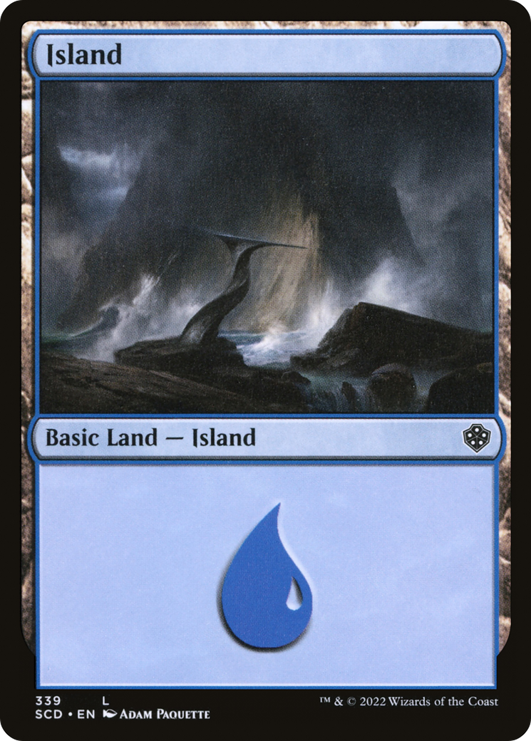 Island (339) [Starter Commander Decks] | Silver Goblin