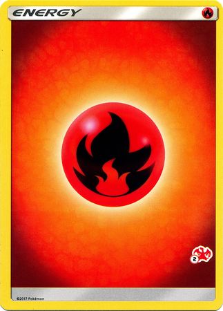Fire Energy (Charizard Stamp #2) [Battle Academy 2020] | Silver Goblin