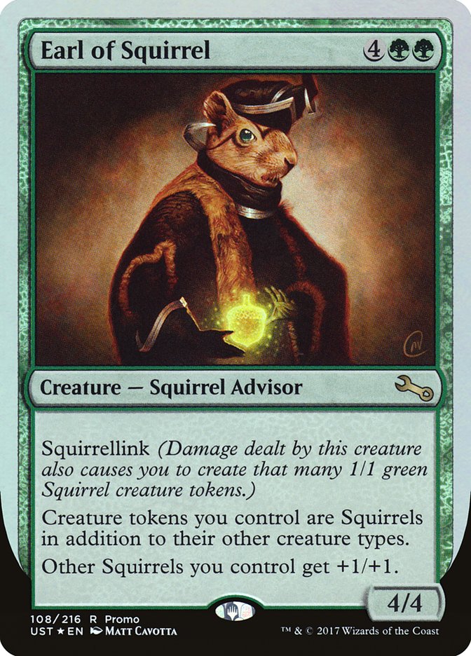 Earl of Squirrel (Draft Weekend) [Unstable Promos] | Silver Goblin