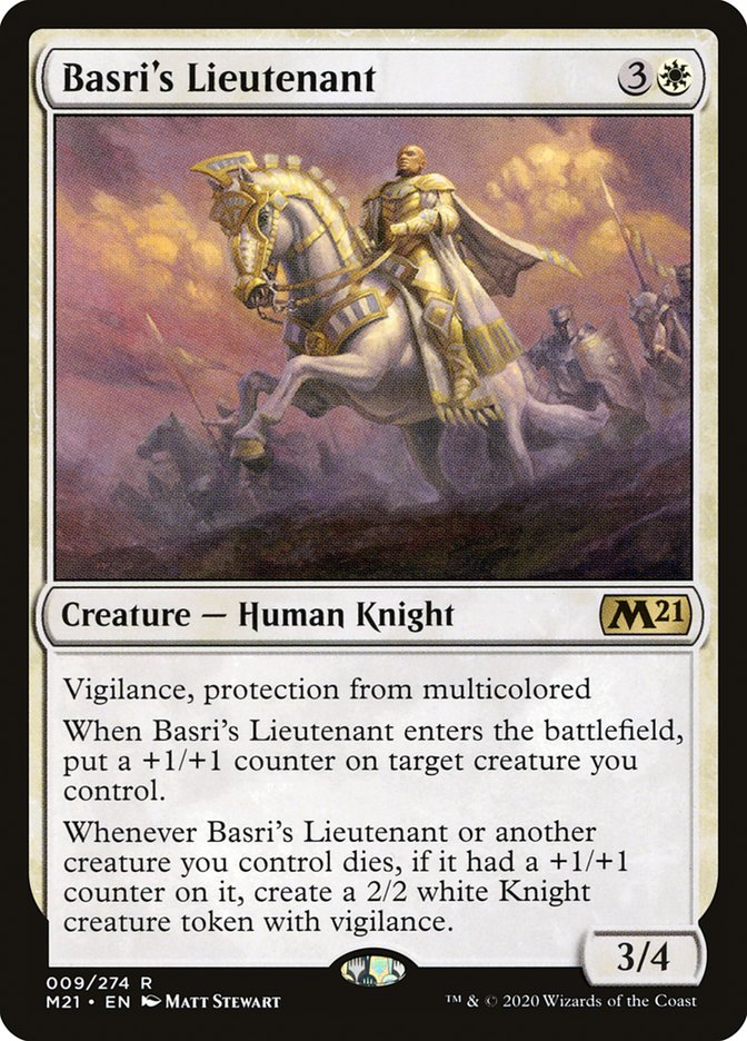 Basri's Lieutenant [Core Set 2021] | Silver Goblin