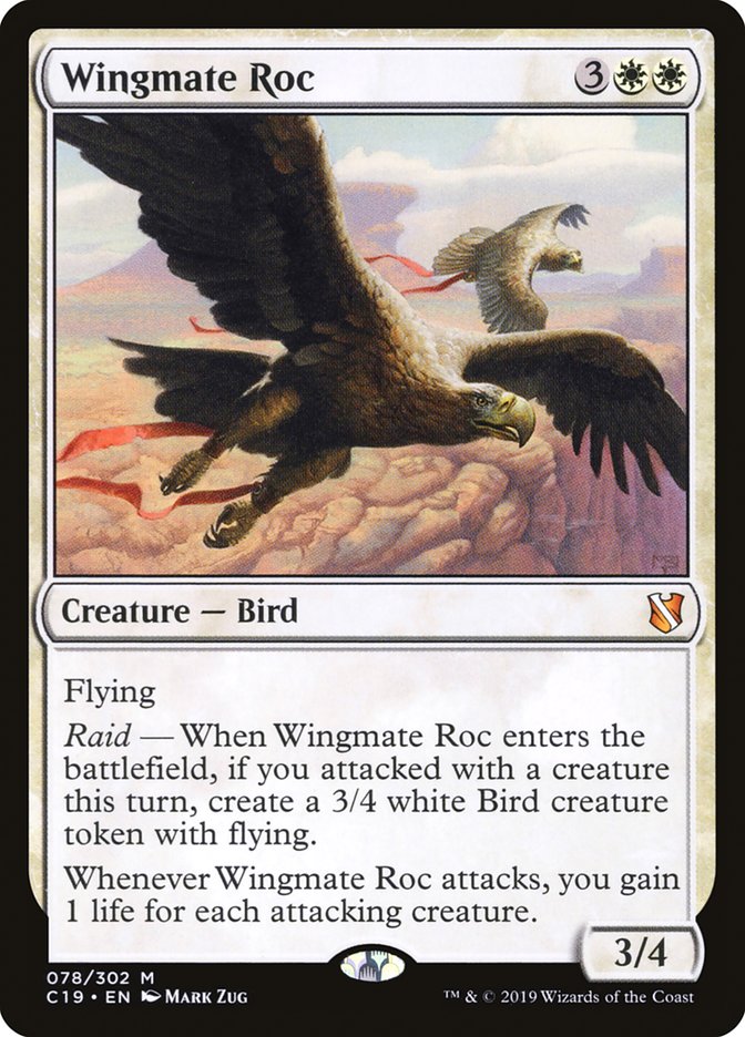 Wingmate Roc [Commander 2019] | Silver Goblin