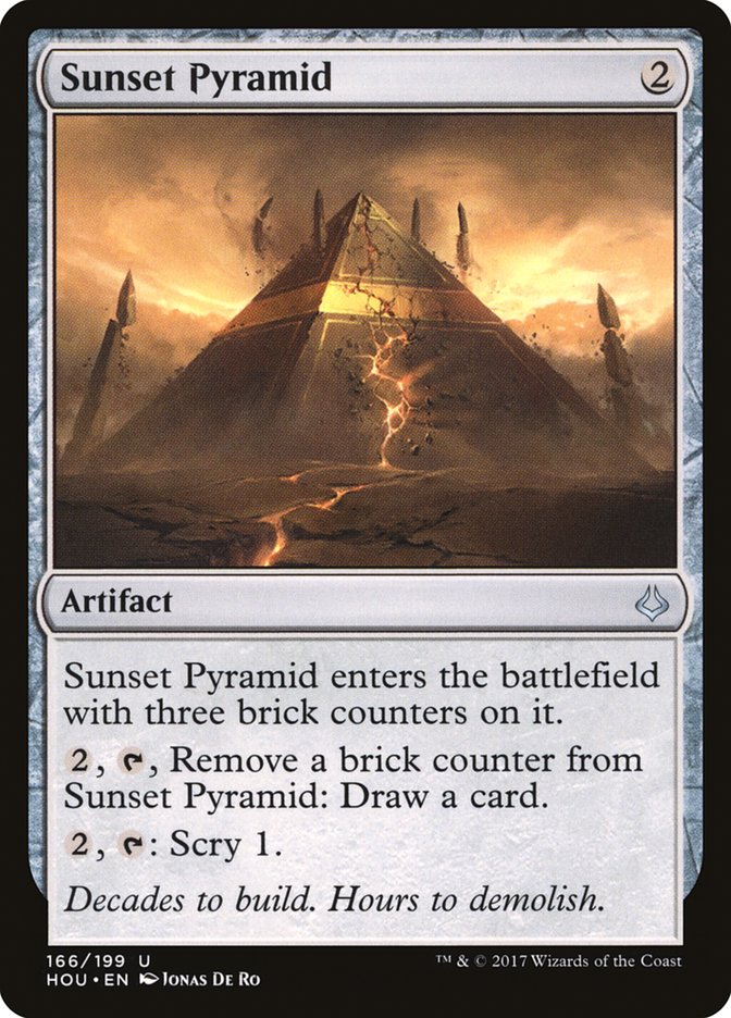 Sunset Pyramid [Hour of Devastation] | Silver Goblin
