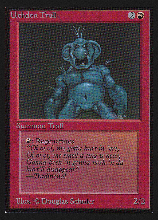 Uthden Troll [International Collectors' Edition] | Silver Goblin
