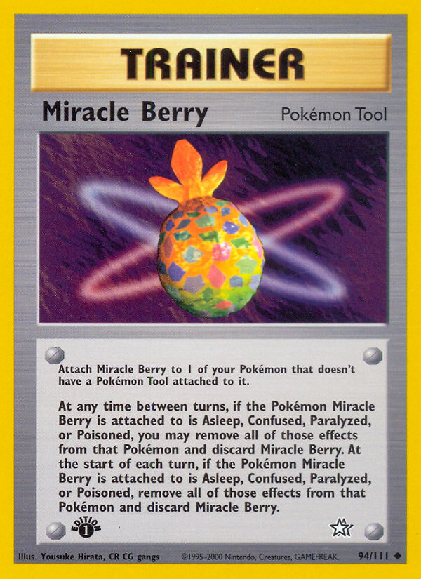 Miracle Berry (94/111) [Neo Genesis 1st Edition] | Silver Goblin