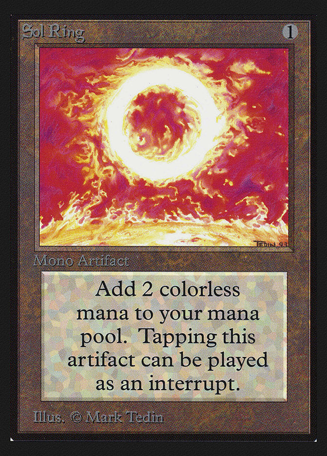Sol Ring [Collectors' Edition] | Silver Goblin