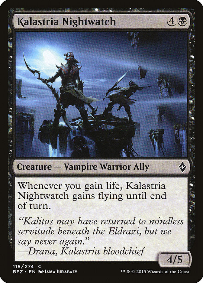 Kalastria Nightwatch [Battle for Zendikar] | Silver Goblin