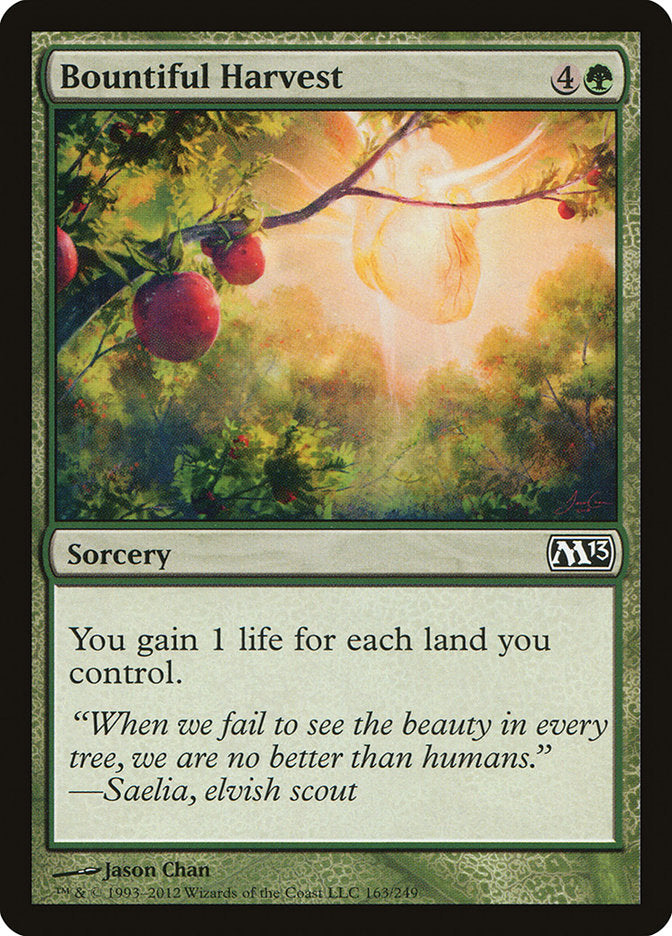 Bountiful Harvest [Magic 2013] | Silver Goblin